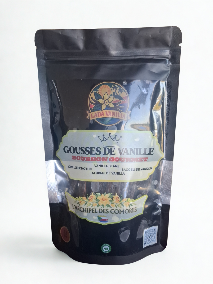Lot 10 gousses vanille Bourbon Comores
