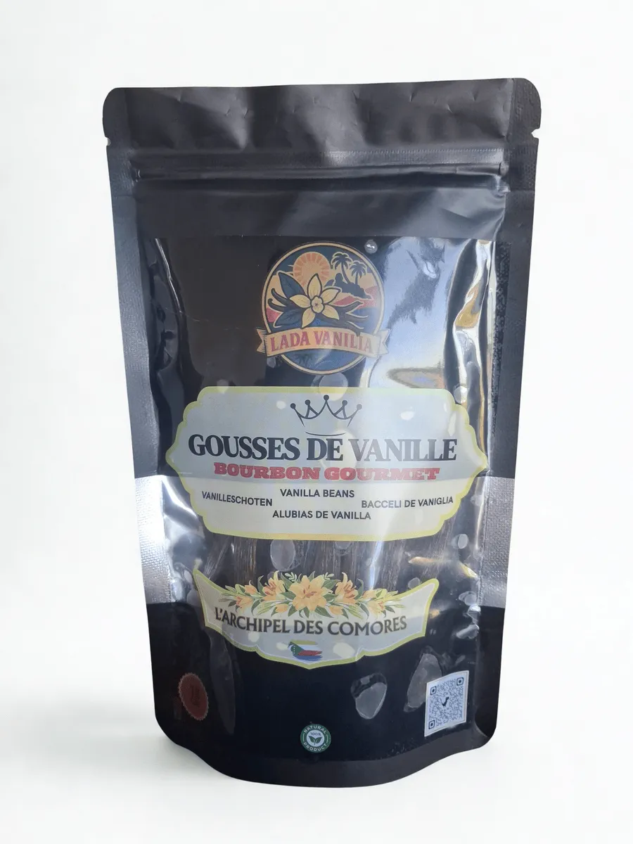 Lot 10 gousses vanille Bourbon Comores